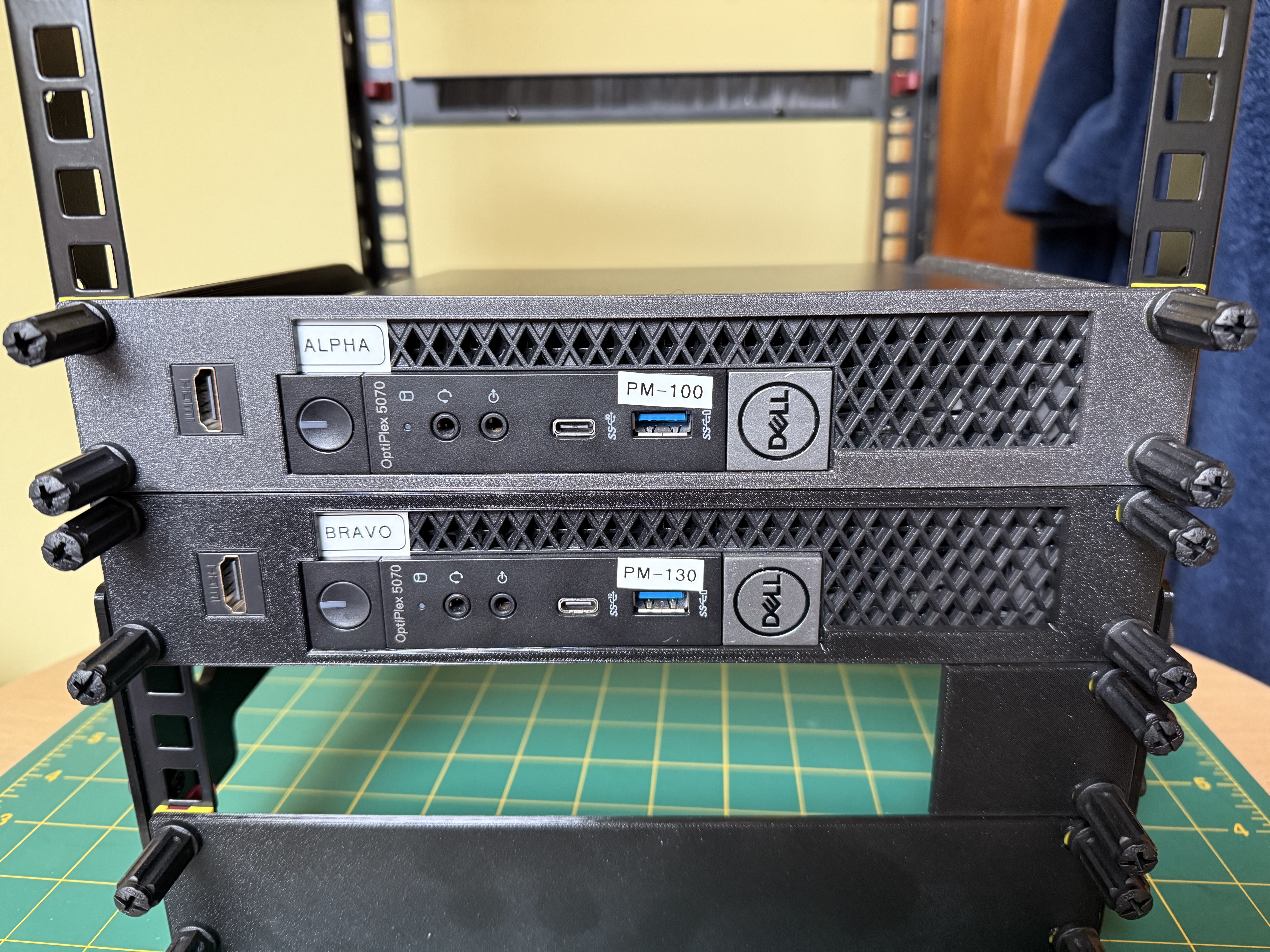 Dell Optiplex 5070 with Keystone Port for 10" inch rack