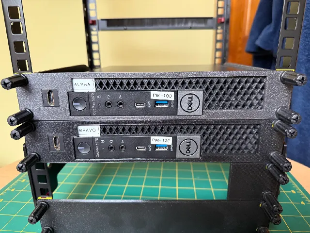 Dell Optiplex 5070 with Keystone Port for 10" inch rack