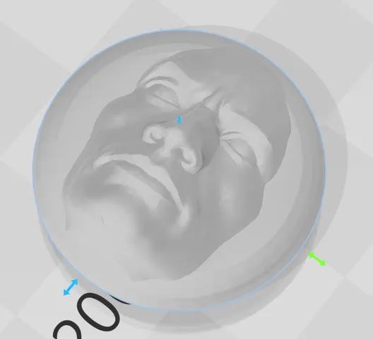 The Rock button