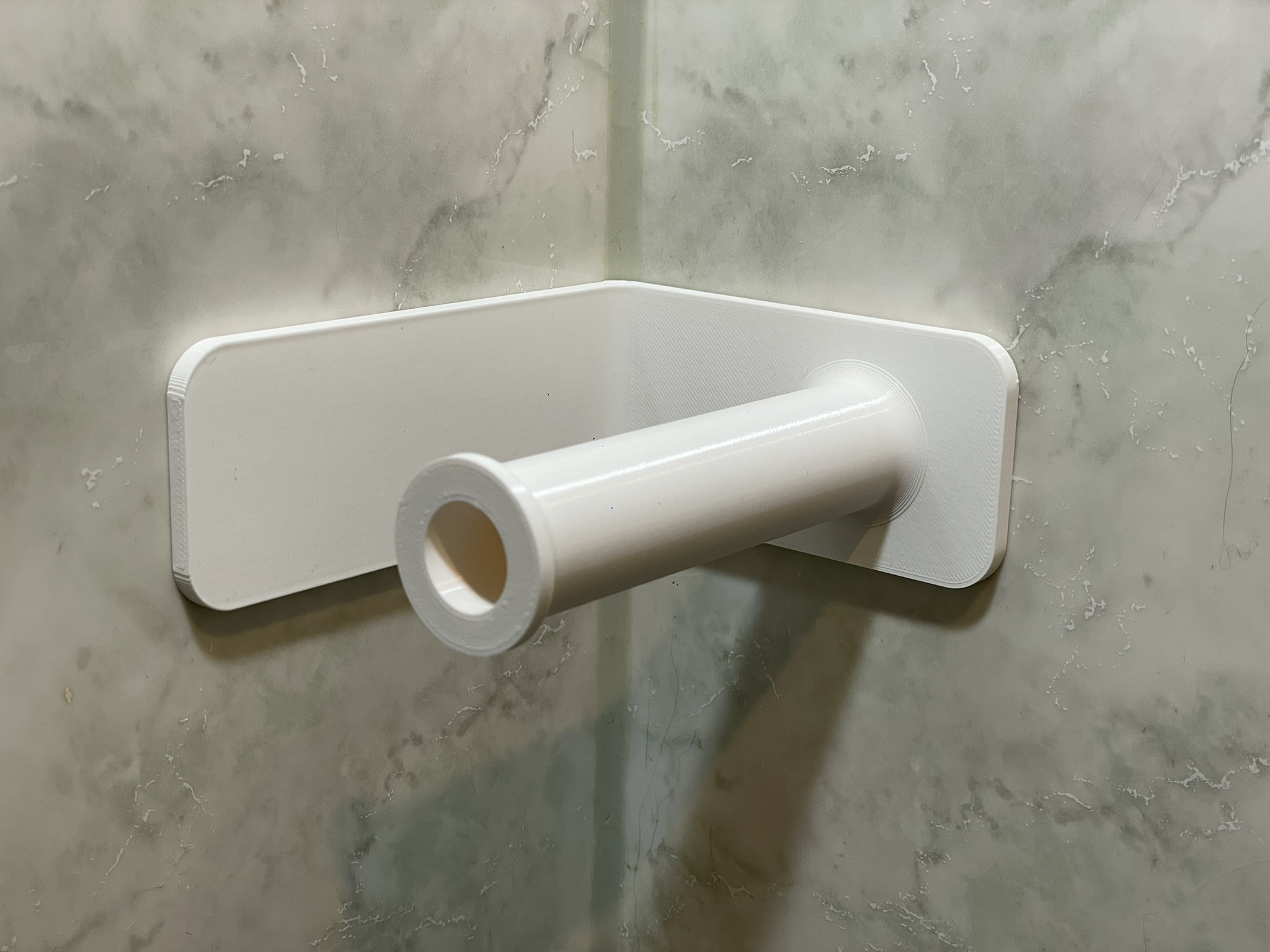 Toilet paper holder - easy to print/no support