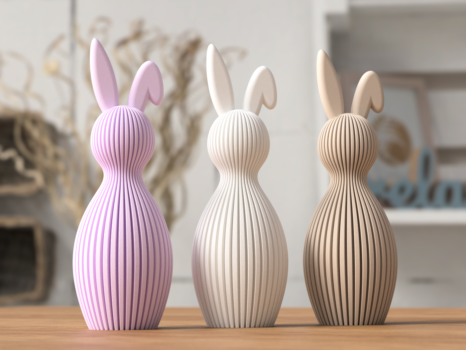 Easter Bunny folded ear