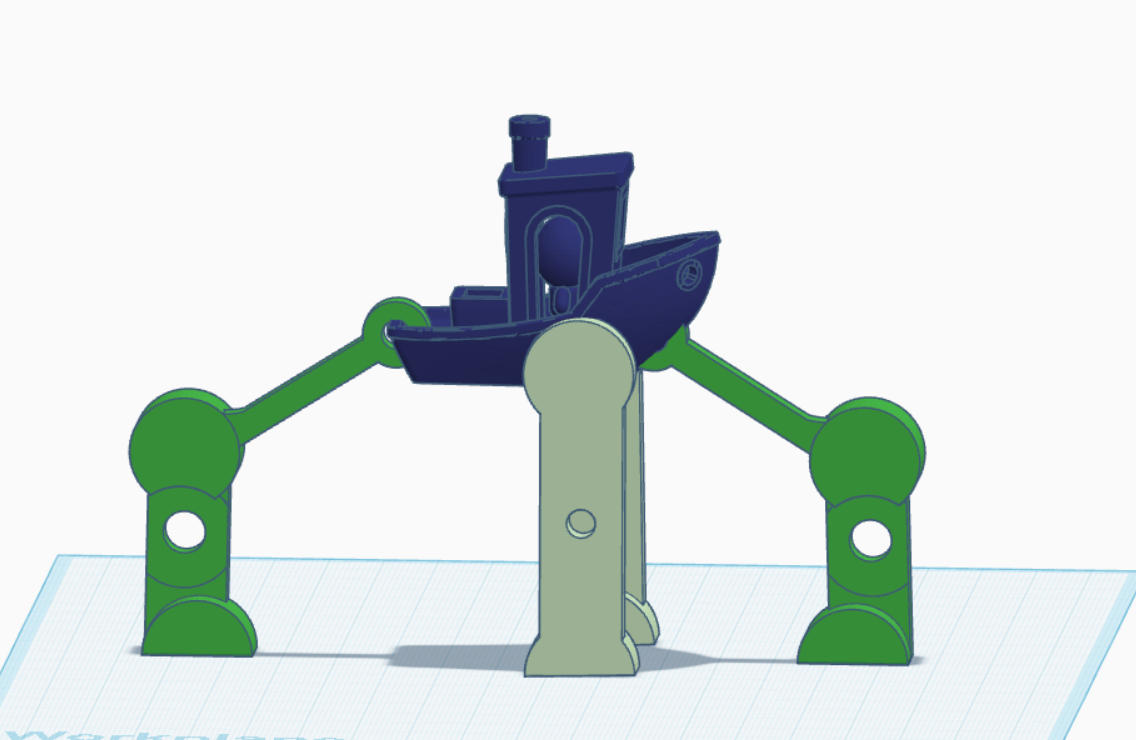 construction of the first benchy