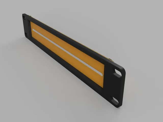 10 inch MiniLab rack cable flap organiser