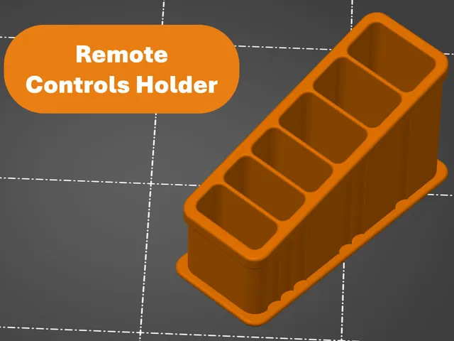Stylish remote control holder/caddy