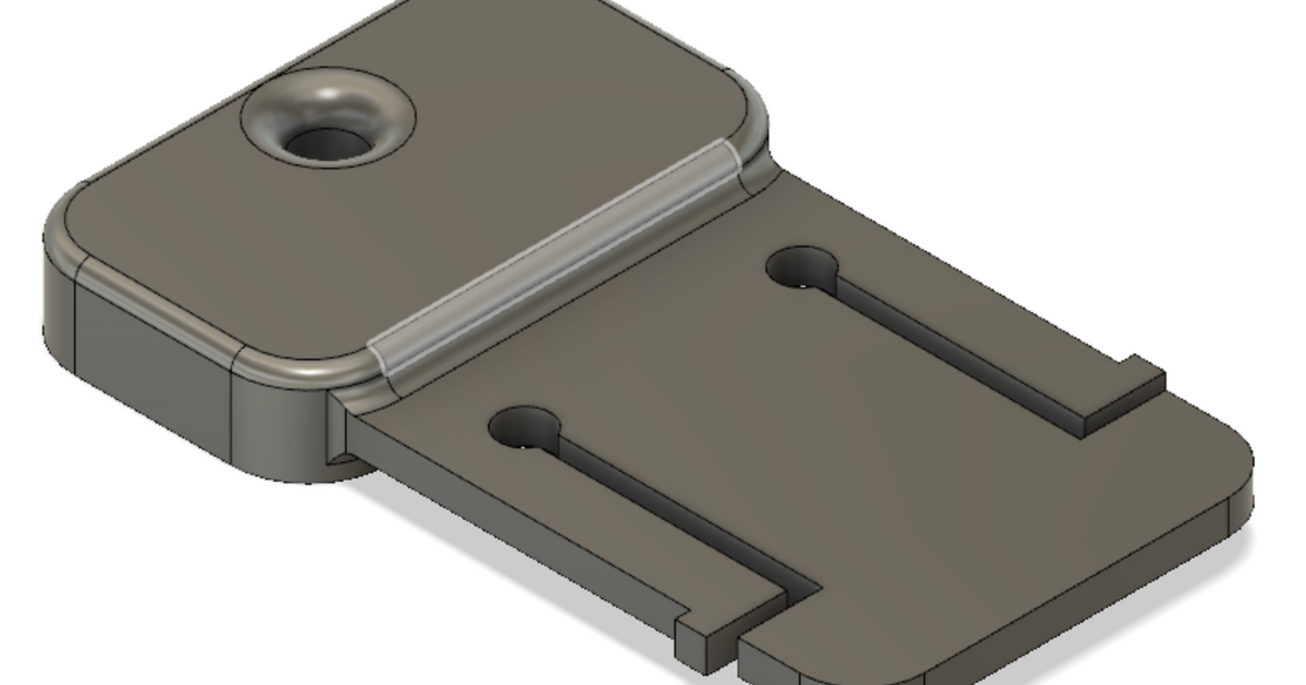 Treadmill Safety Clip by Danielmartin100 Download free STL model