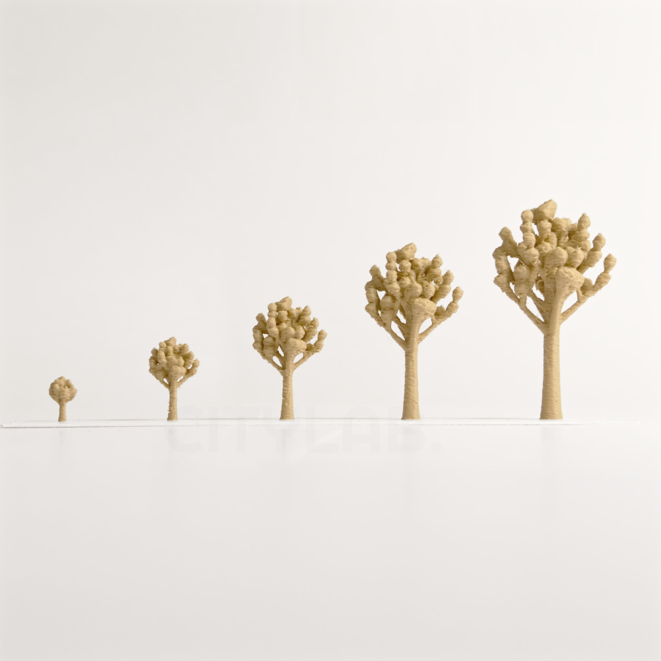 Architectural Tree PRO #81 - 3D Printable Model — miniatura 2