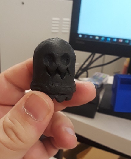 Pacman Ghost clay mold