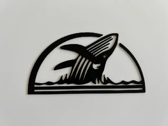 Whale Wall Art #1