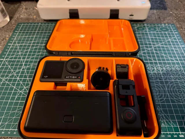 Rugged box for DJI Action 4 Removable TPU Insert