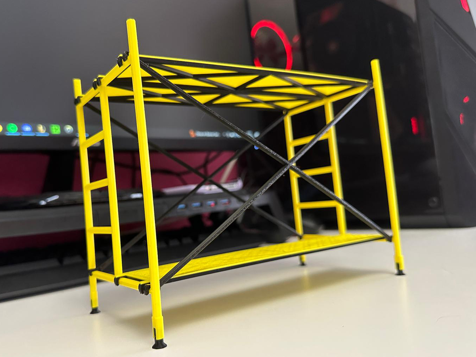 Scaffolding racks