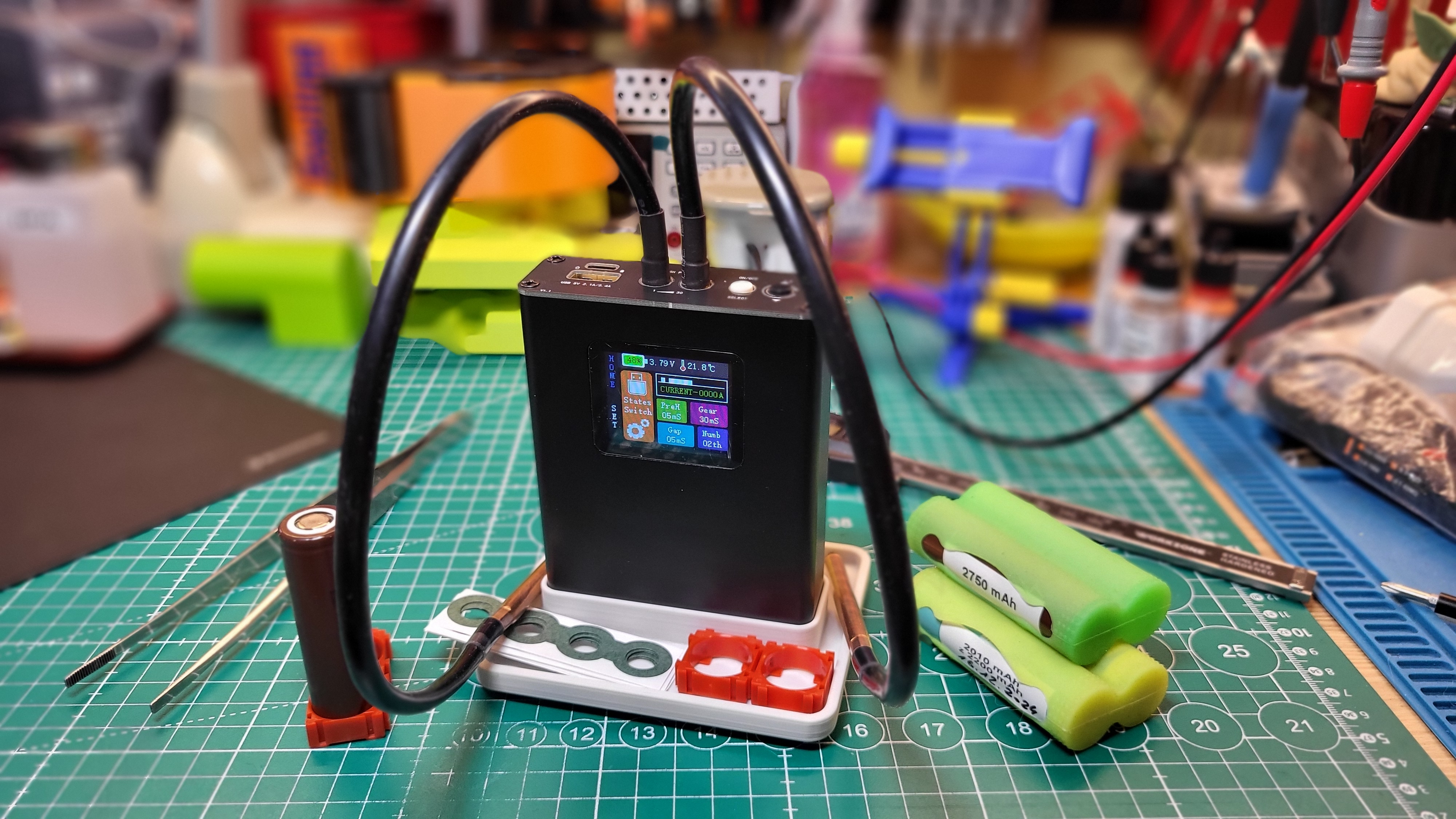 Stand for mini spot welder