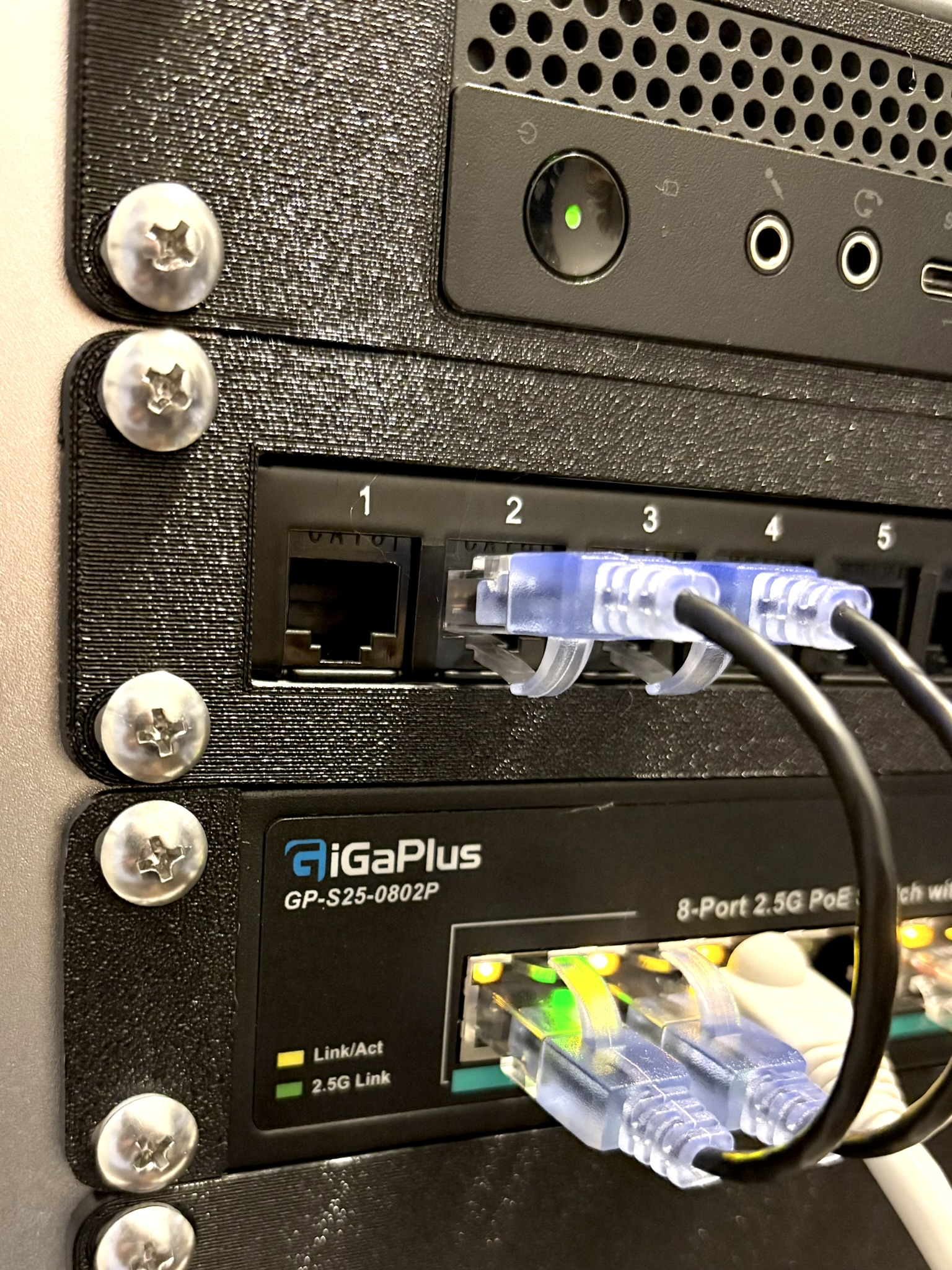 Unified 10" Rack - Patch Panel Cover 1U