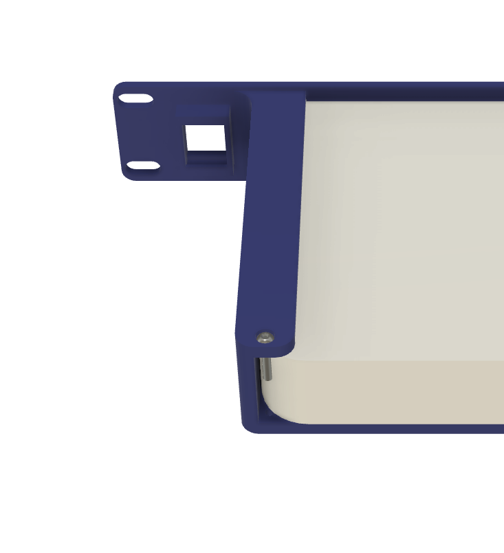 [REMIX] 10-inch Rack Mount for UniFi UXG Max | UniFi UCG-Ultra | UniFi UCG-Max w retaining screw