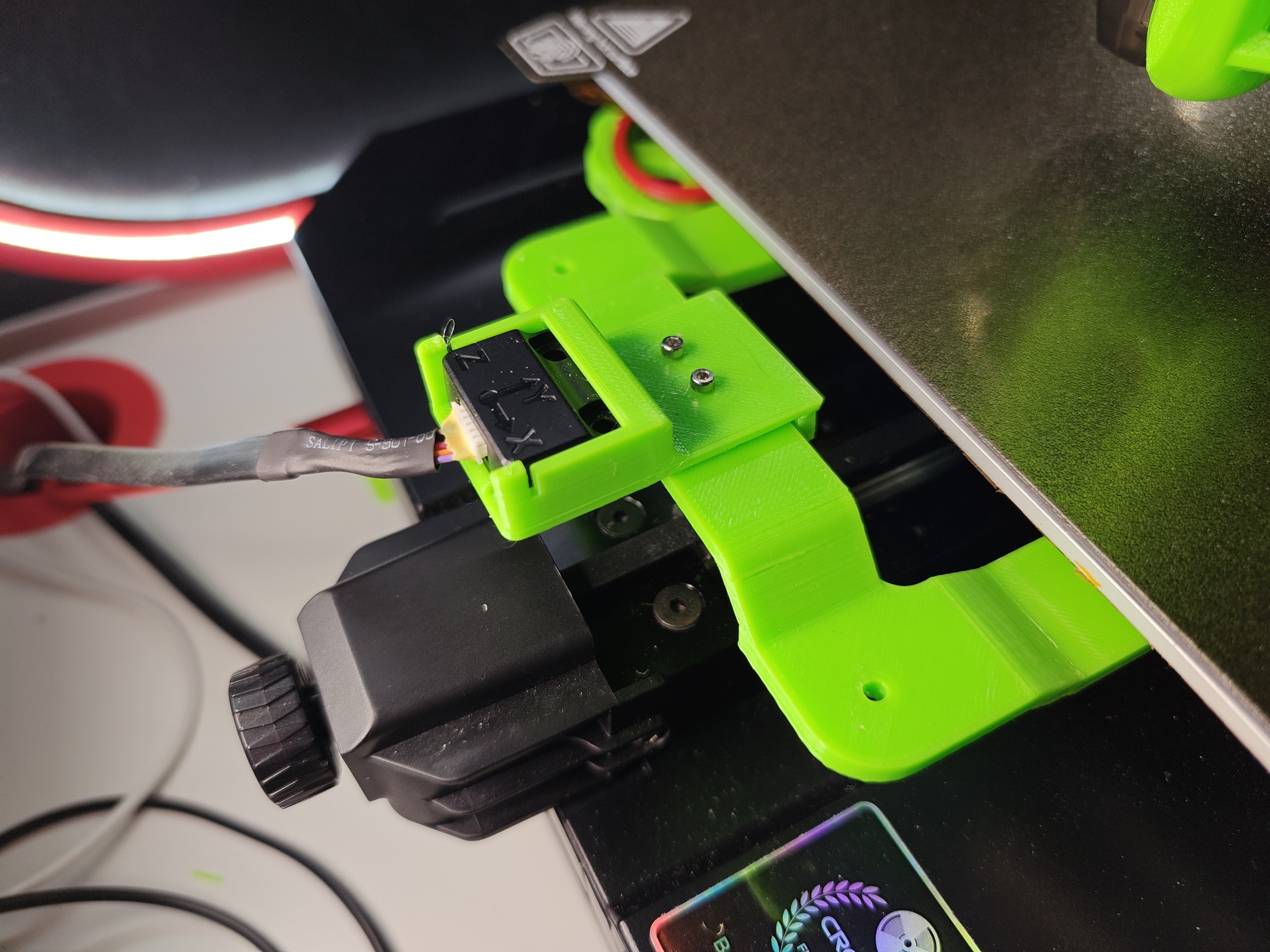 Ender 3 S1 Pro - Gulf Coast Robotics 3 Point Y Carriage Handle with accessory mounting options