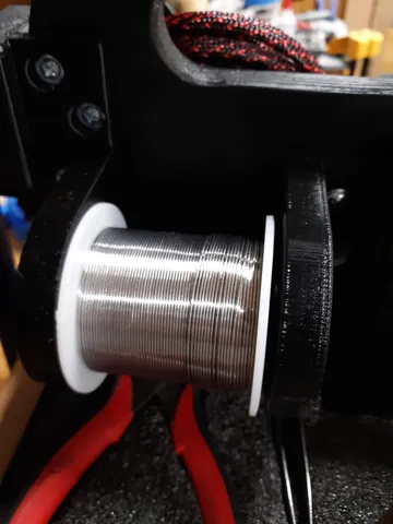 Solder Spool Holder - Side Mount