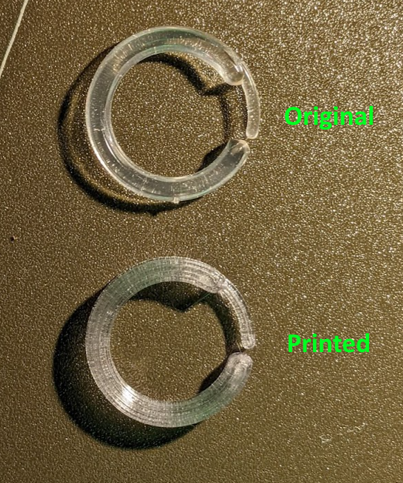 Balloon Curtain Rings by tommck Download free STL model