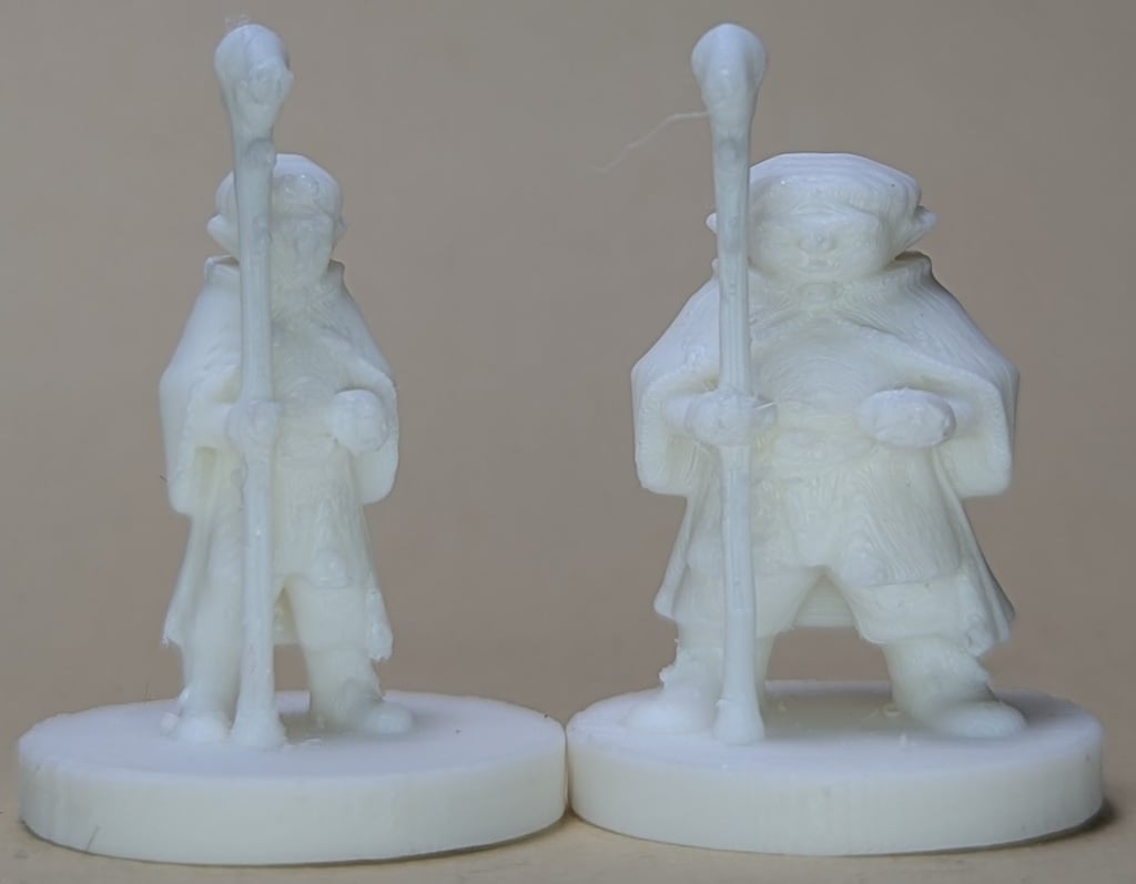 Halfling Wizard (20mm + chonky version) (DND / TTRPG)