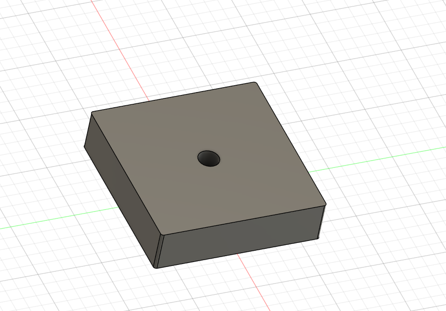Wheel stop for Fjallbo desk