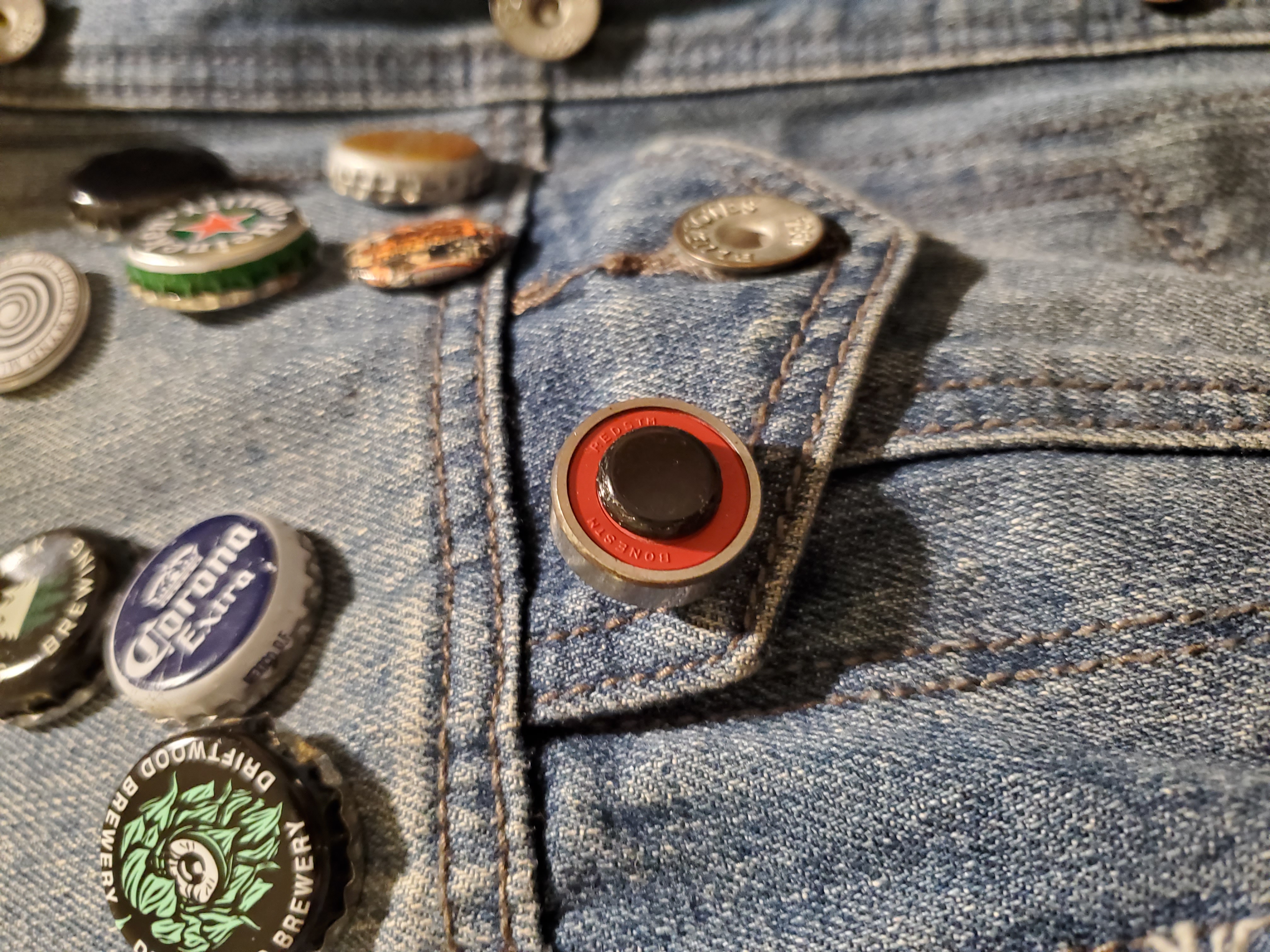 Sk8 Bearing Fidget Button