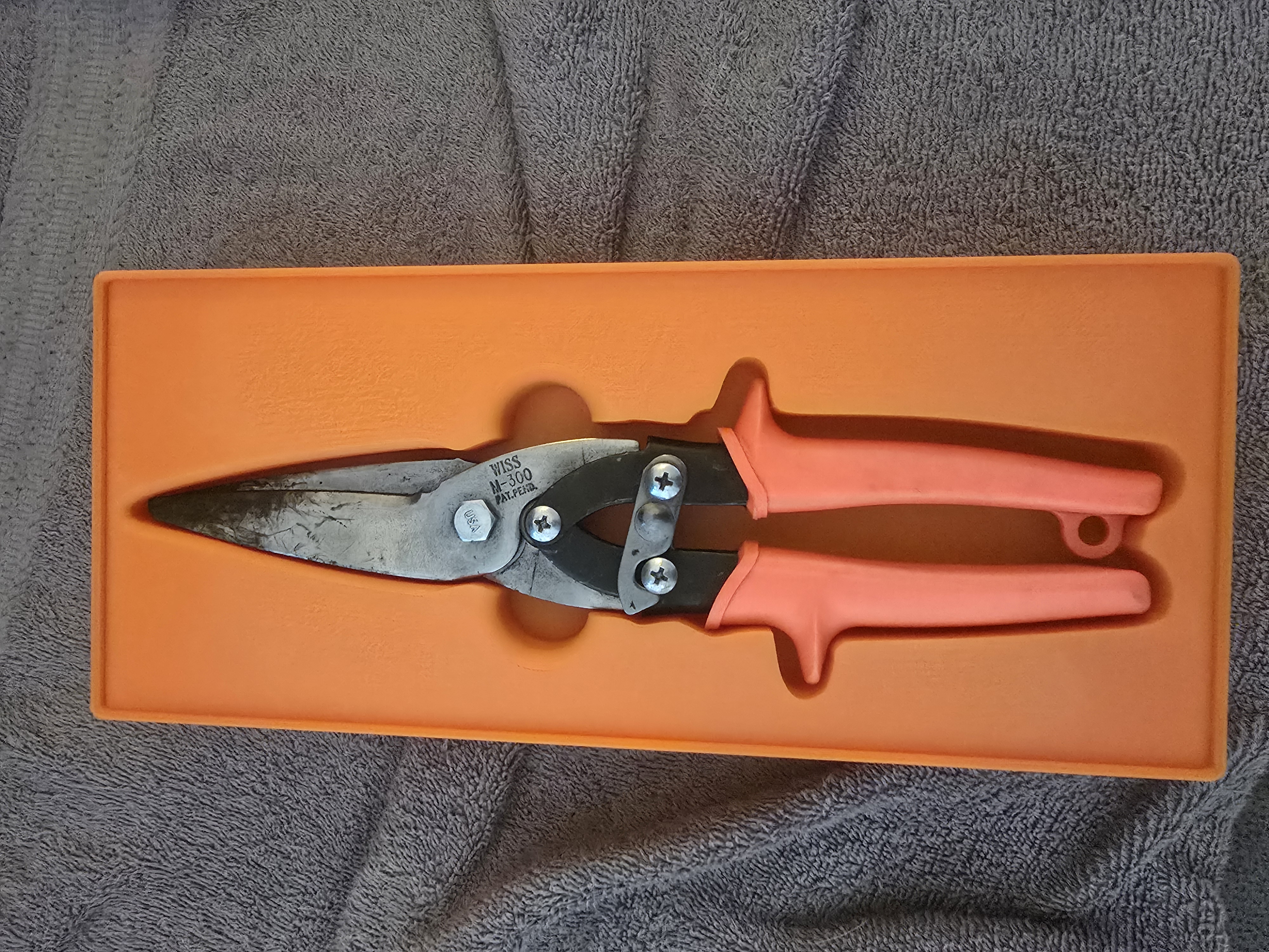 Gridfinity Tin snips (Wiss M-300)