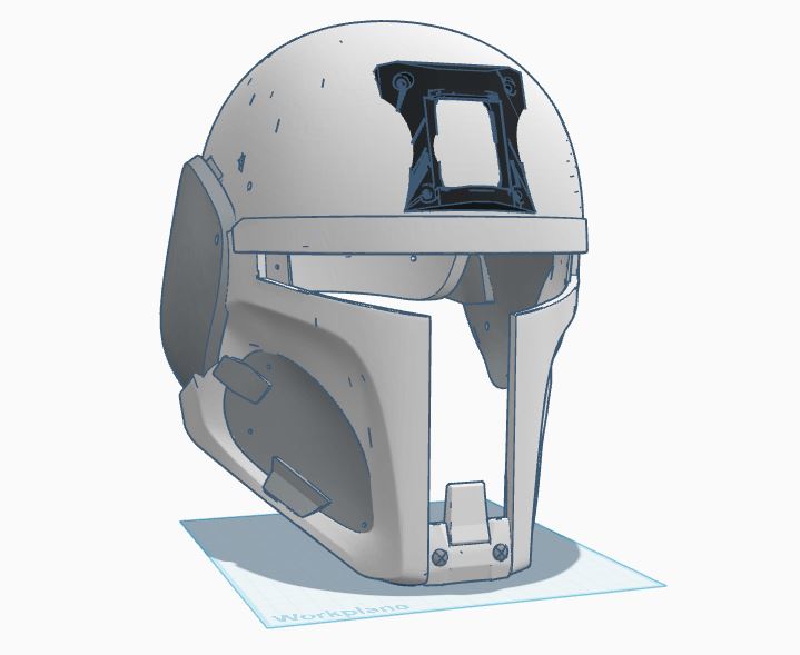 Tactical Mandalorian Helmet