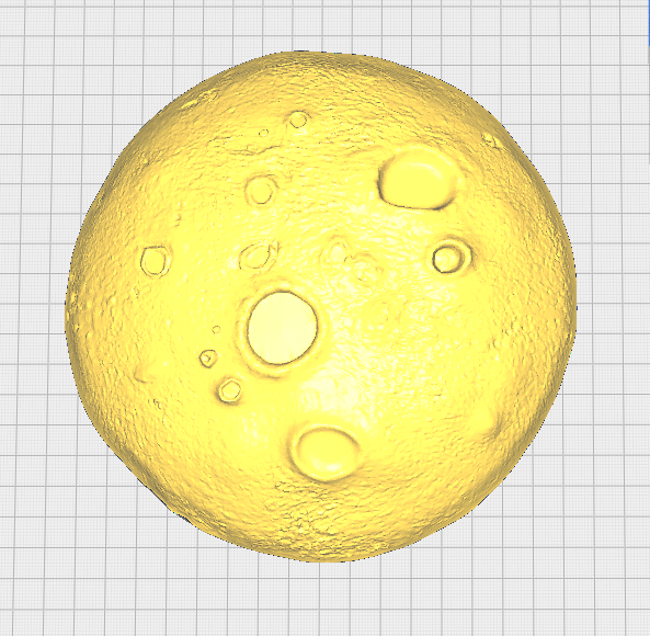 Moon wall mount
