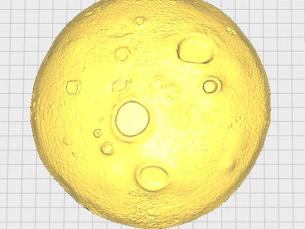 Moon wall mount