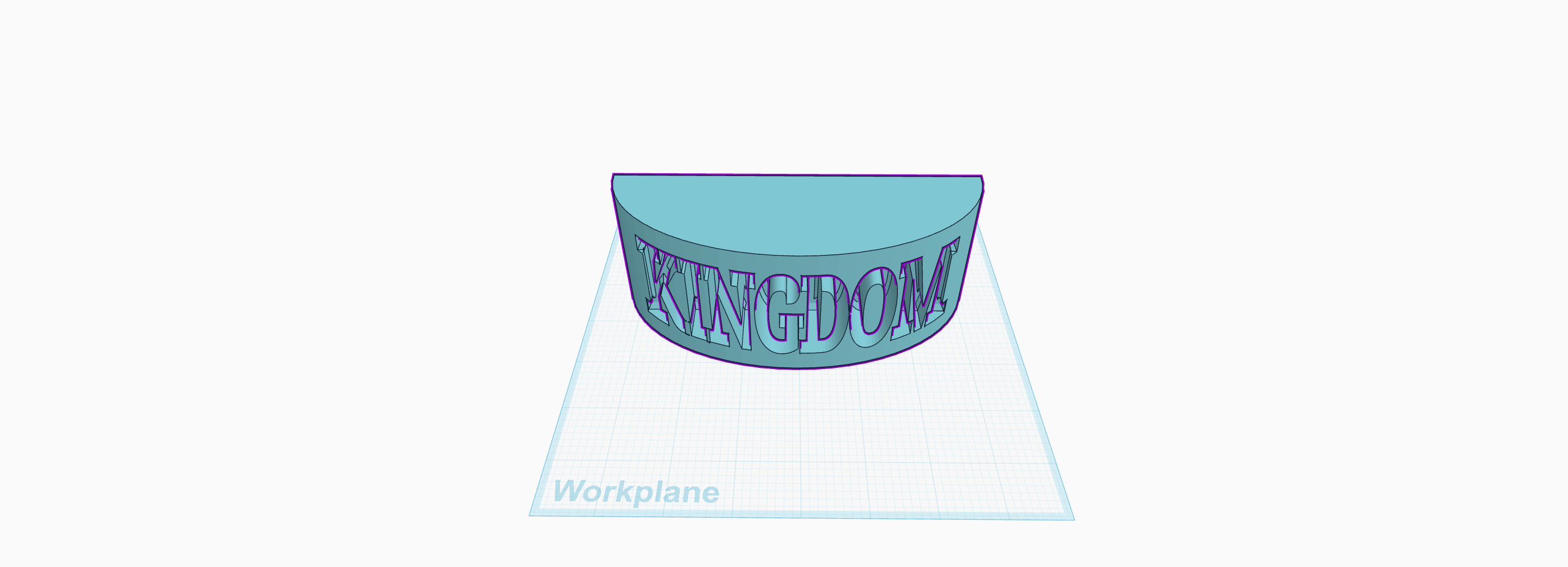 KC Chiefs - Kingdom Desktop Sign