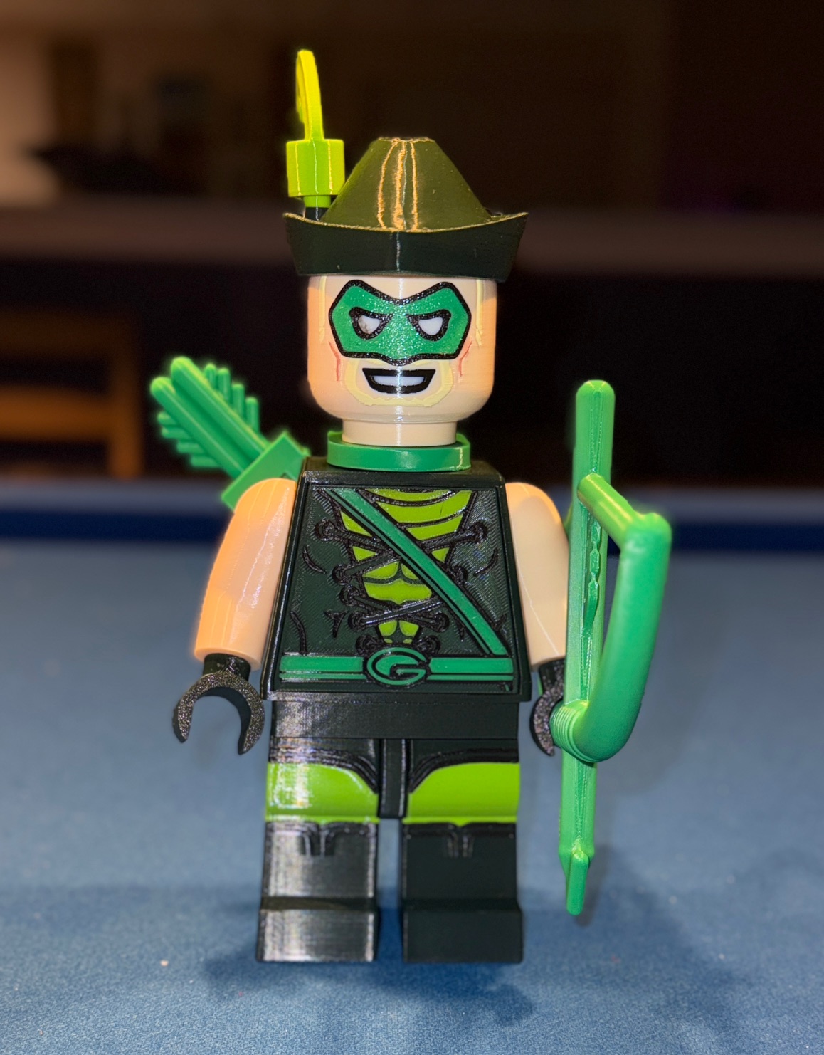 Green Arrow Brick MegaFigure (5:1 Scale)
