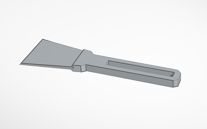 Miniatura 6 do modelo 3D Bed Scraper V2 Easy Print