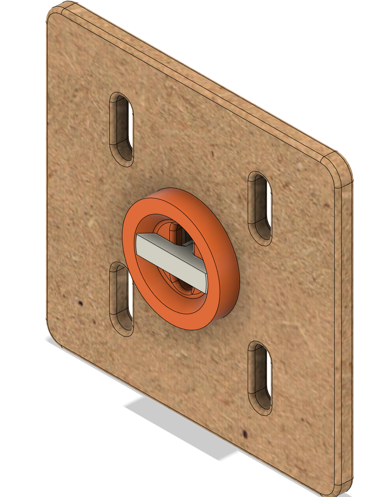 Low Profile T Clip for IKEA Skadis
