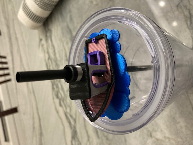 Benchy Straw Topper