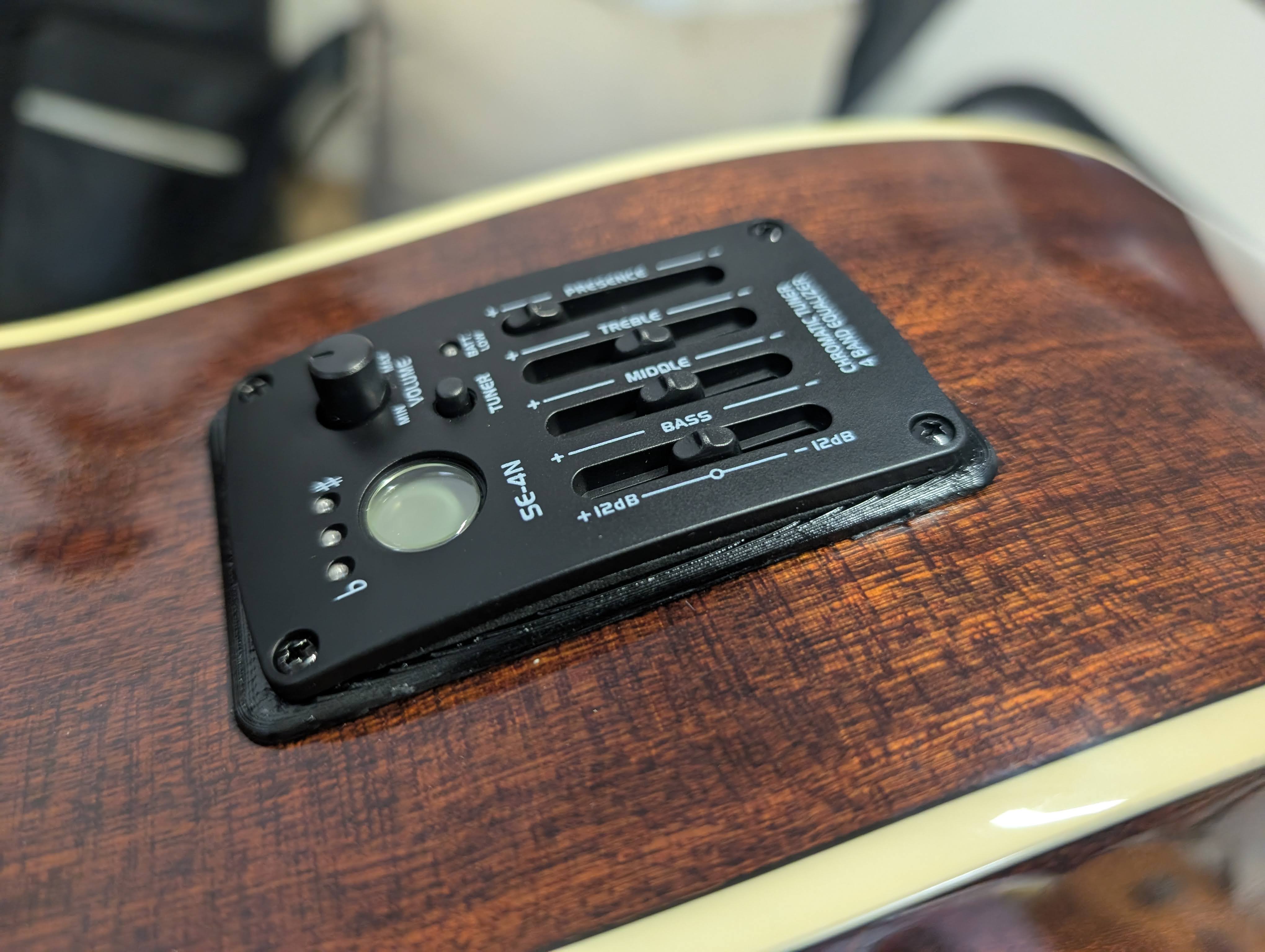 Ibanez tuner mounting plates for SE-4N