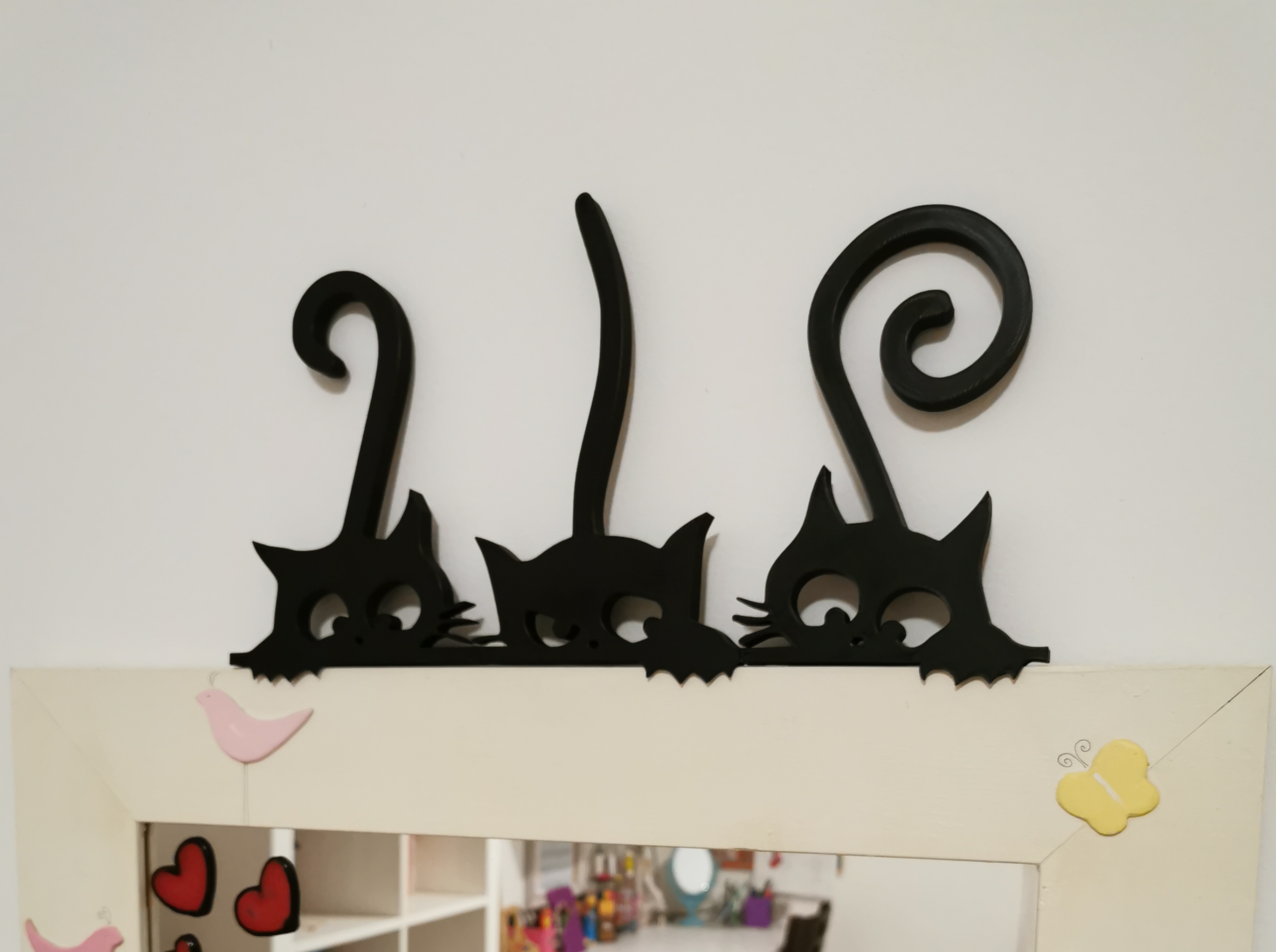 Tricky Kittens Enlarged and split to three, fitting Prusa Mini+ print bed