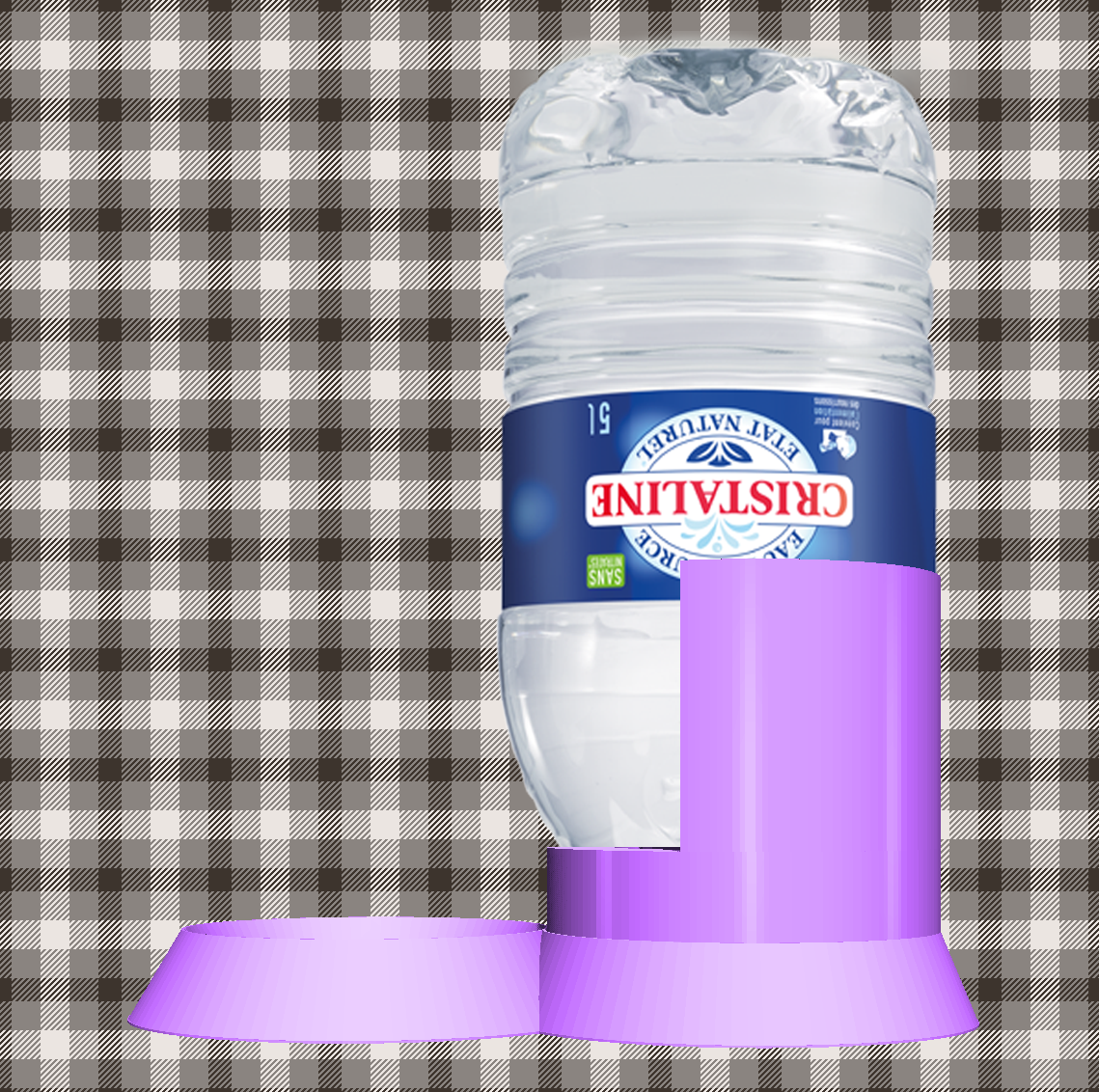 Abreuvoir pour chien, Drinking trough for dogs