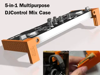 5-in-1 Multipurpose DJControl Mix Case