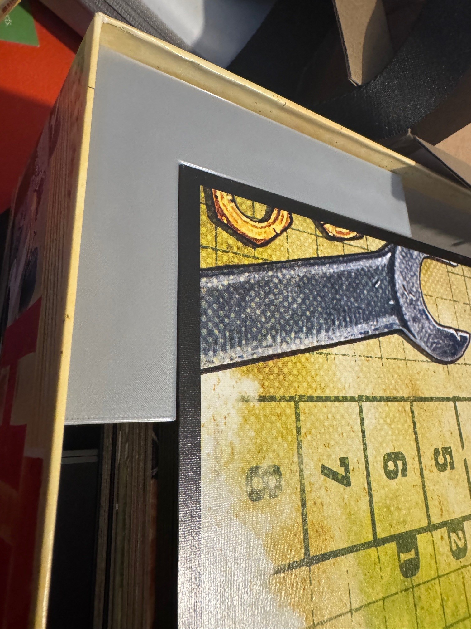 Board alignment insert for Heat: Pedal to the Metal expansion insert ( supports 4 boards)