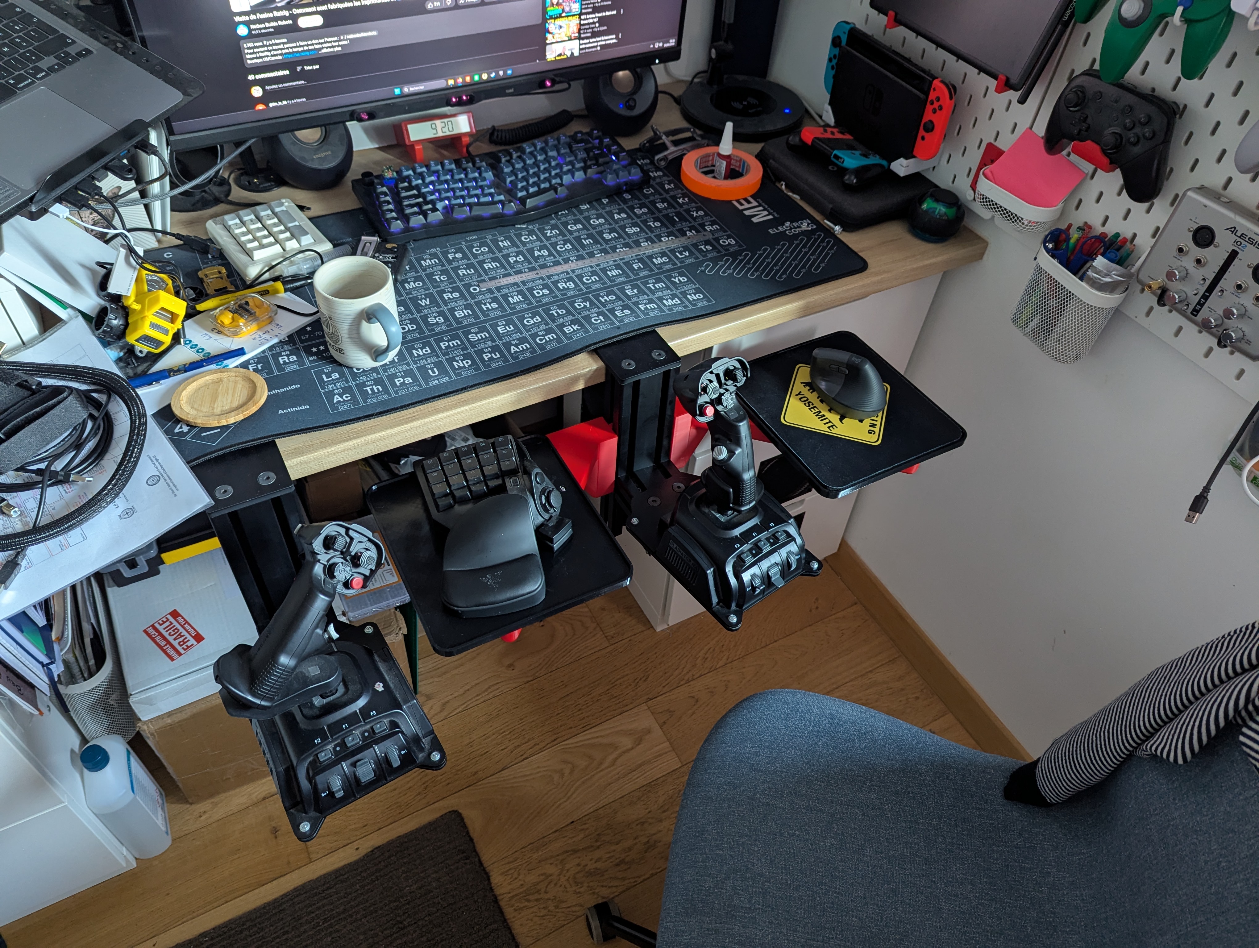 Overkill Mousepads mount for Monstertech