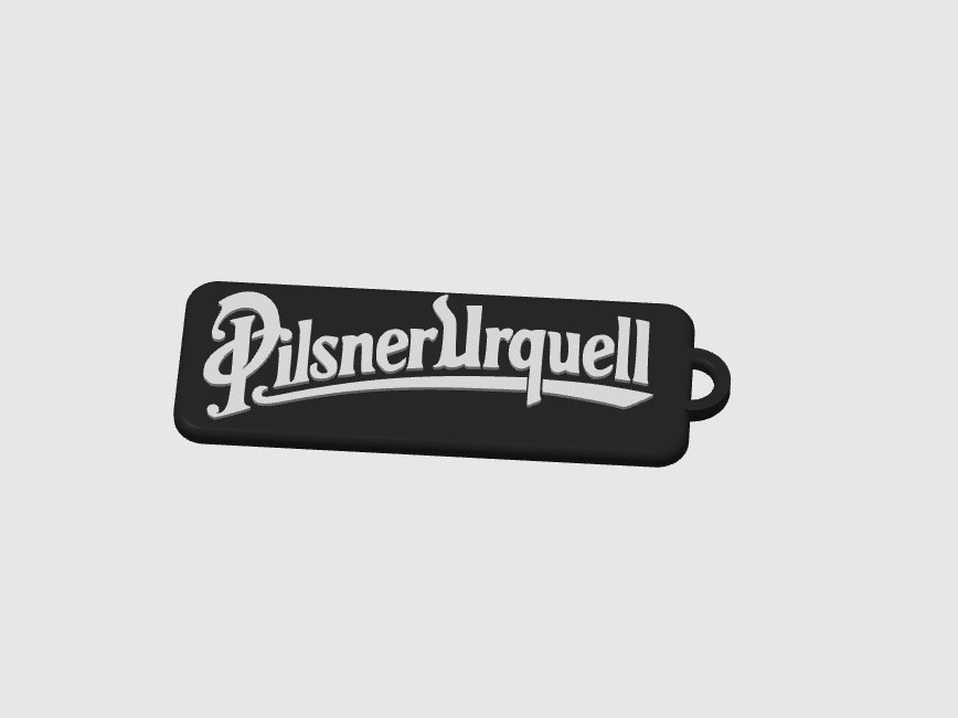 Pilsner Urquell keychain