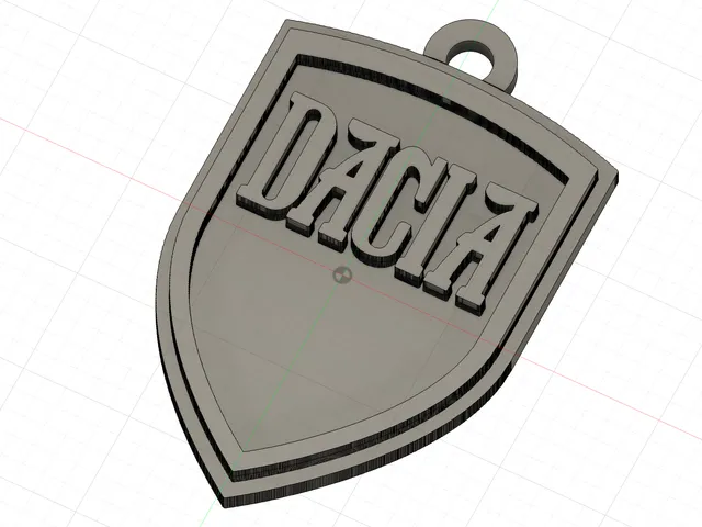 Dacia 1310 Logo Keychain