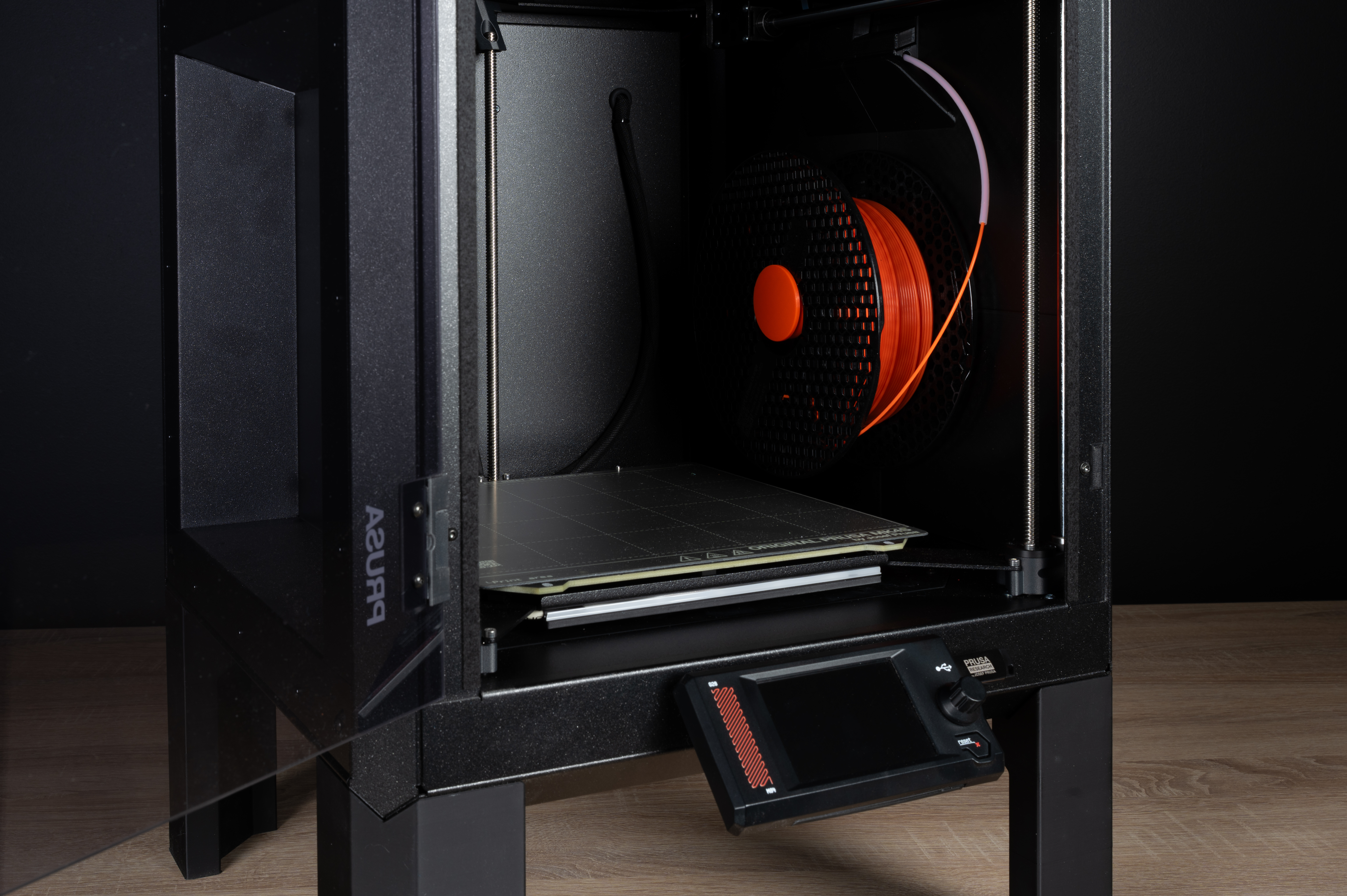 Prusa Core One internal spool holder