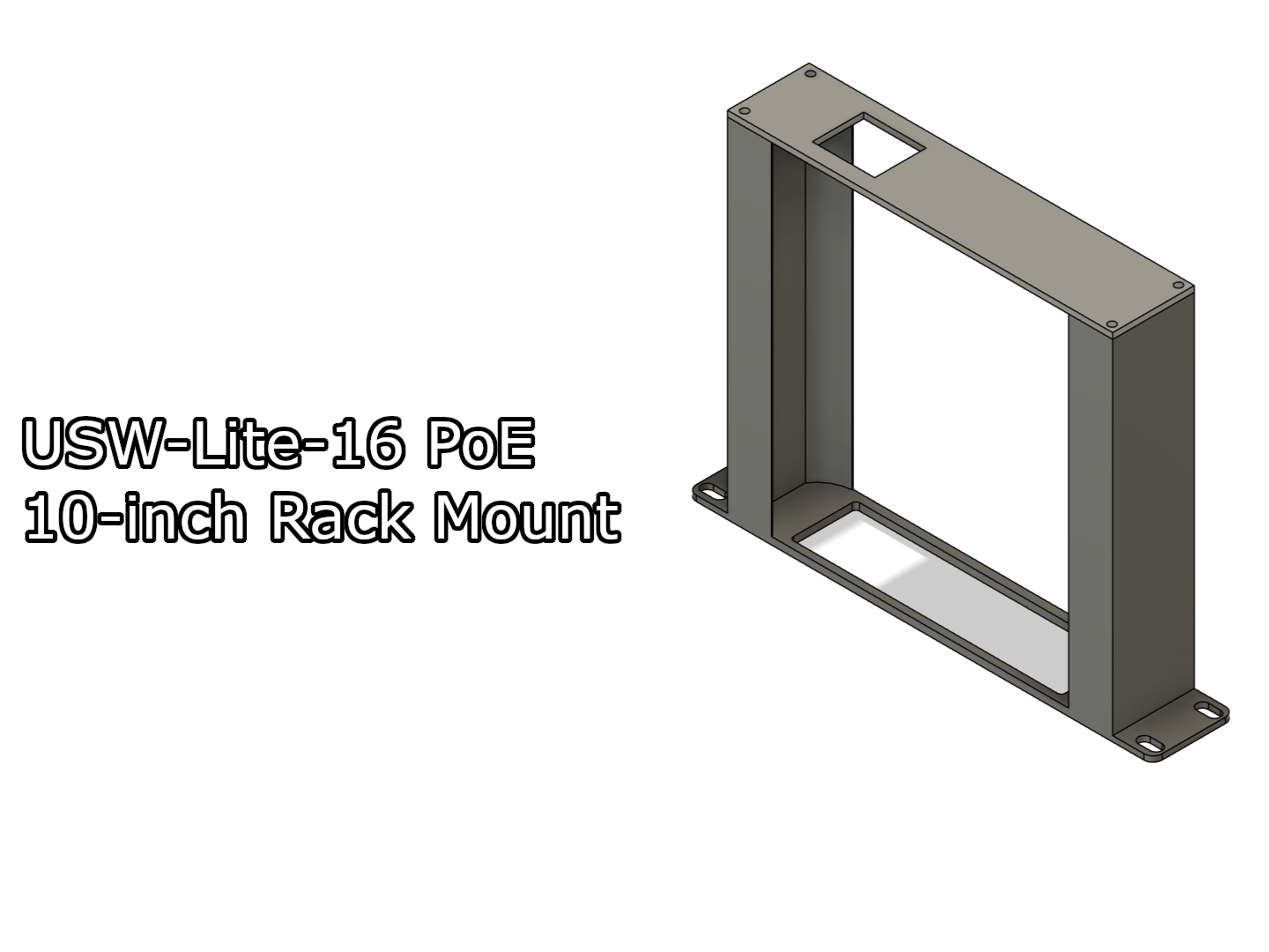 USW-Lite-16 PoE 10-inch Rack Mount