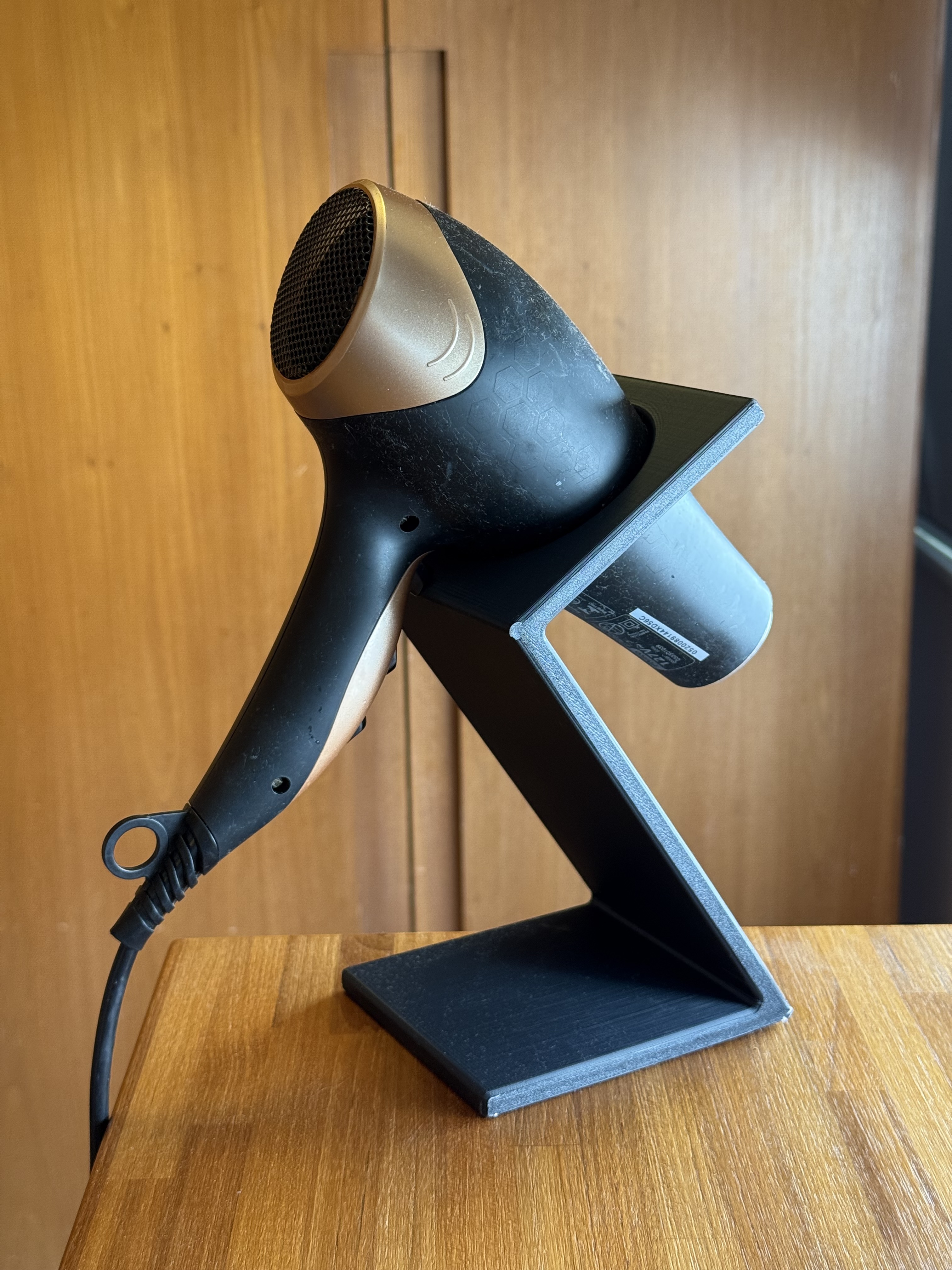Salon Style Hairdryer Stand