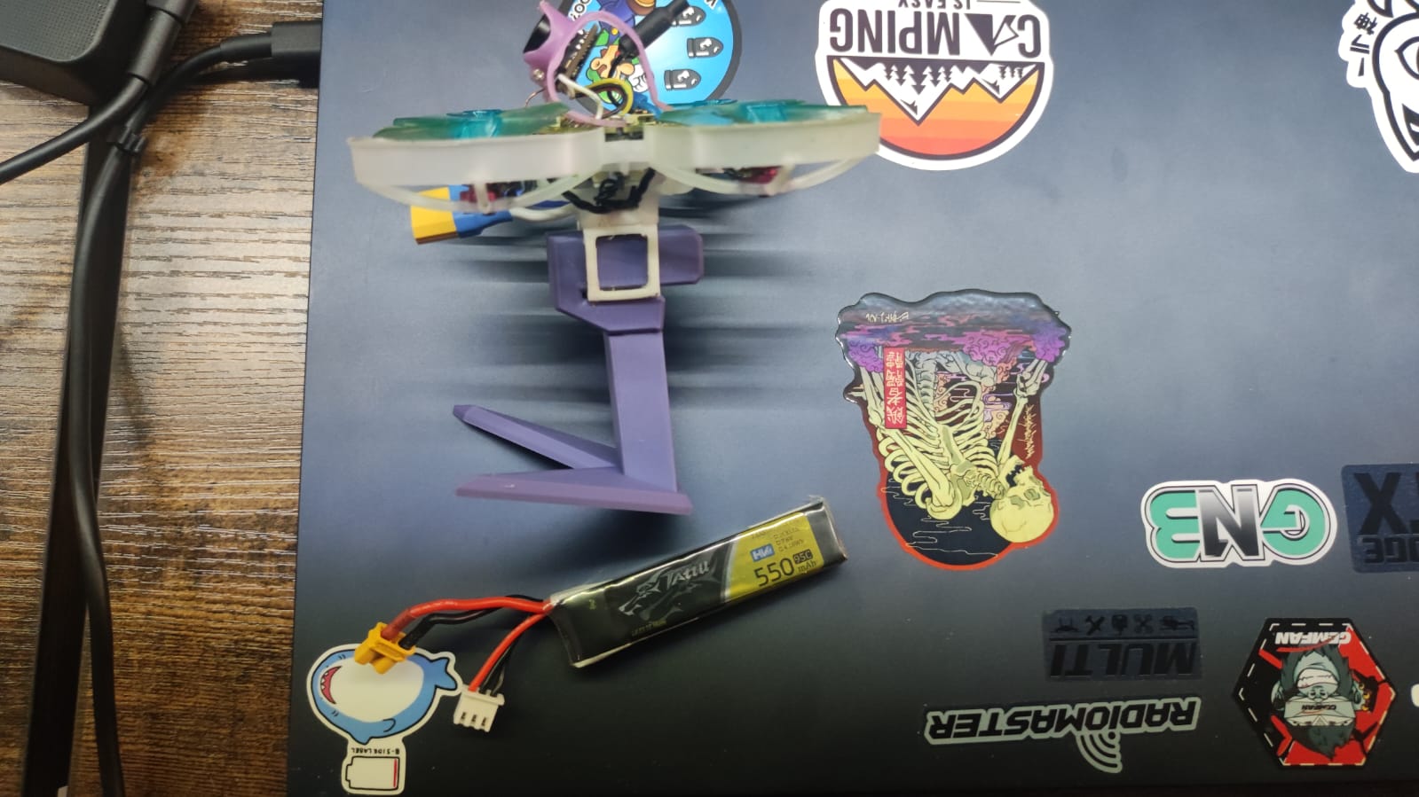 Modular Tinywhoop Stand 2S edit
