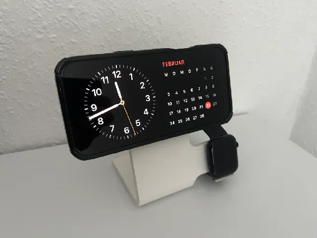 Iphone and watch MagSafe Stand