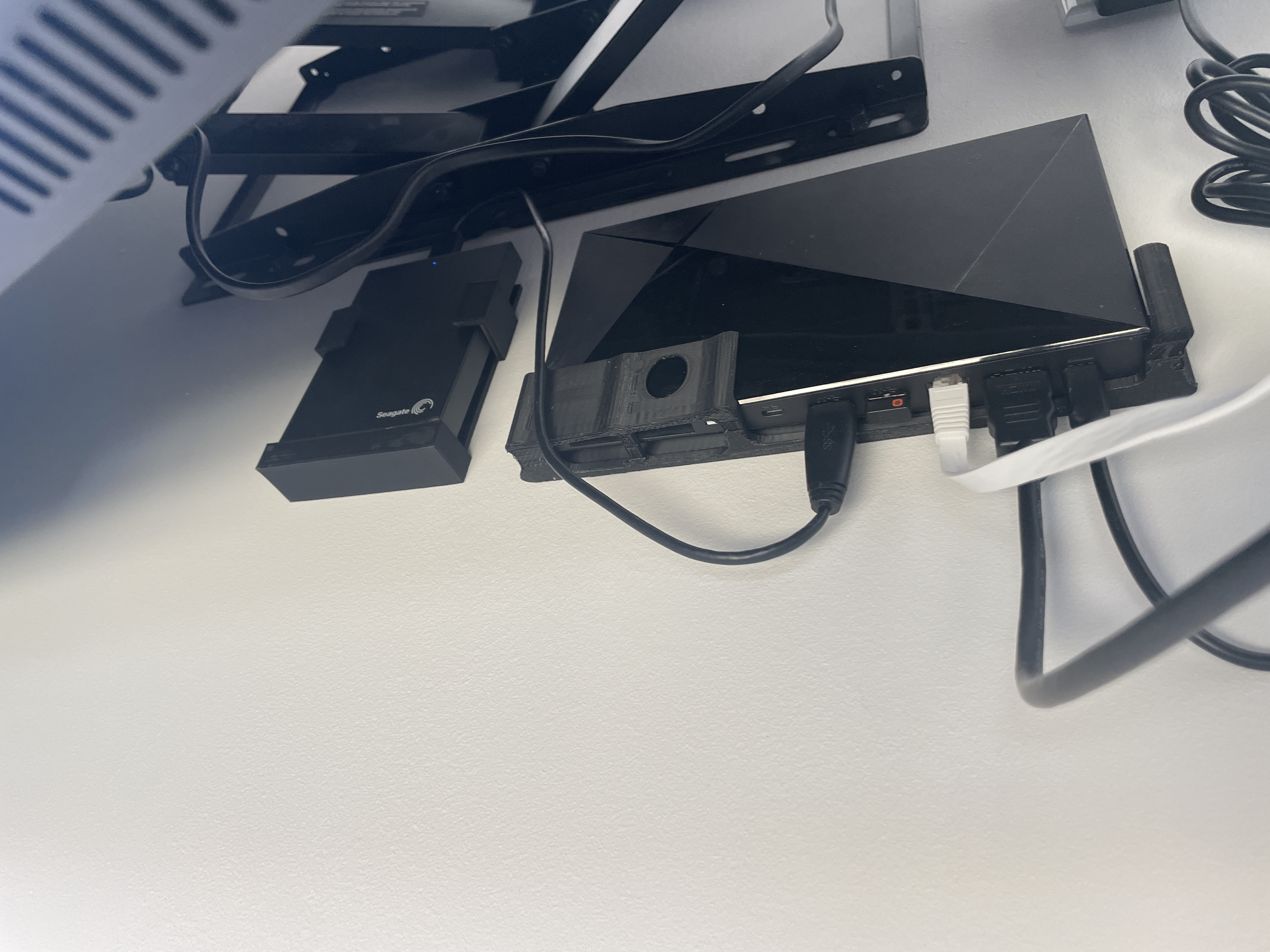 Shield TV Wall Mount (scaled for original larger shield tv model)