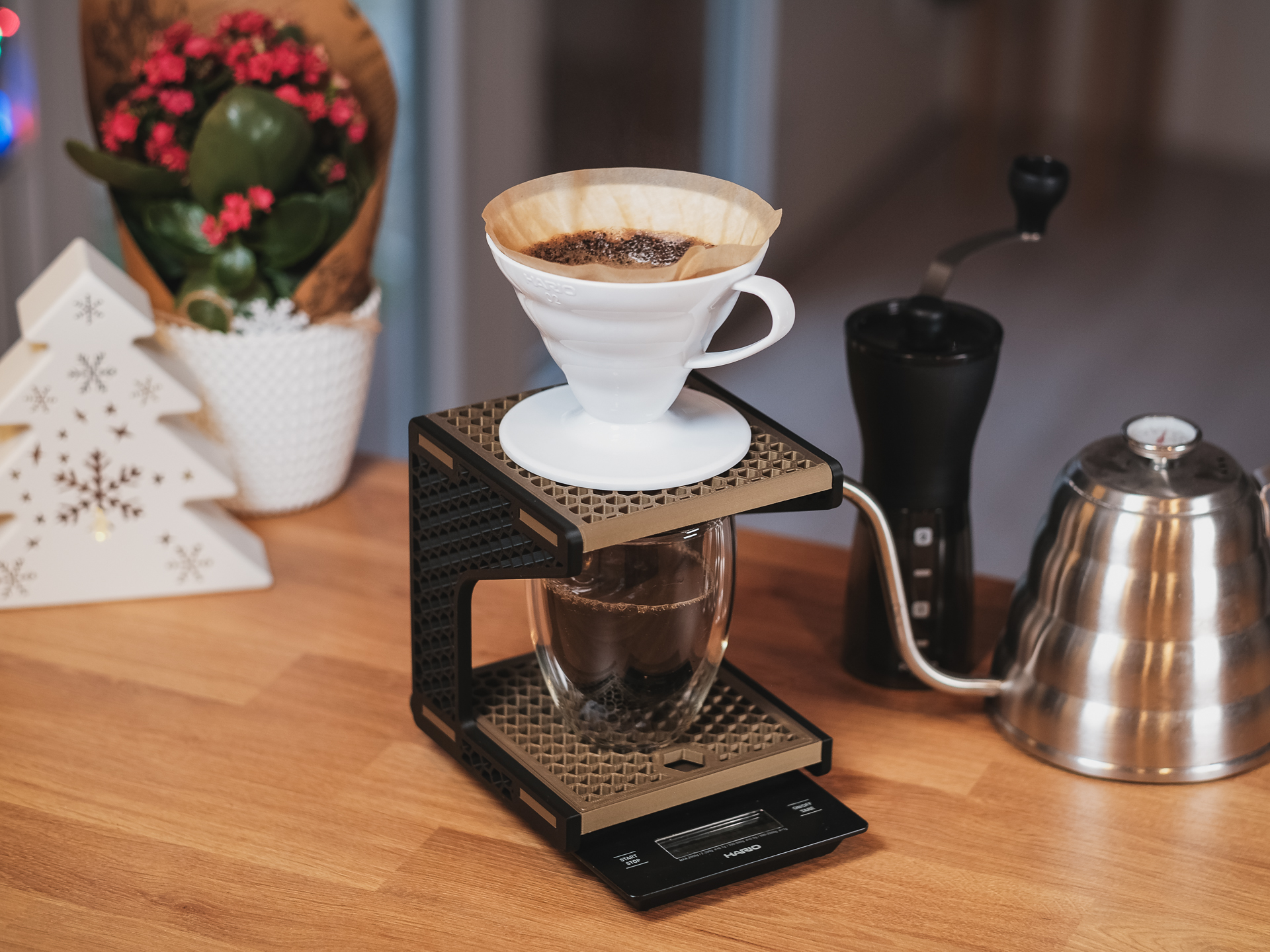 Miniatura 3 do modelo 3D Pour Over Coffee Stand