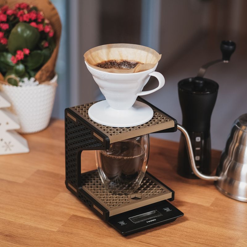 Pour Over Coffee Stand by klworx | Download free STL model