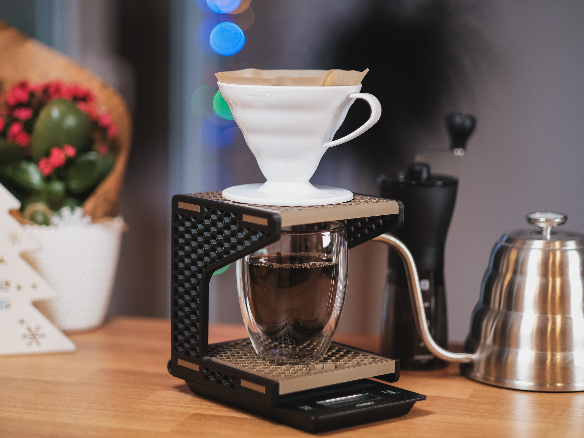 Miniatura 2 do modelo 3D Pour Over Coffee Stand