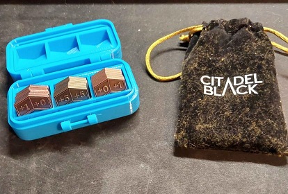 Citadel Black Counter Holder